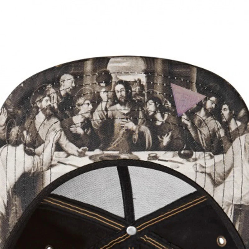 GLDN Break Bread Pray Black Snapback Hat – Unisex Baseball Cap Snapback Baseball Cap SWANS
