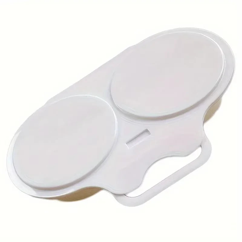 SWANS Microwave Egg Poacher – Round Plastic Egg Steamer Microwave Egg Poacher SWANS