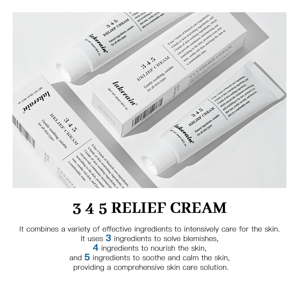 345 Relief Cream – Korean Brightening & Moisturizing Face Cream Moisturizing Face Cream SWANS
