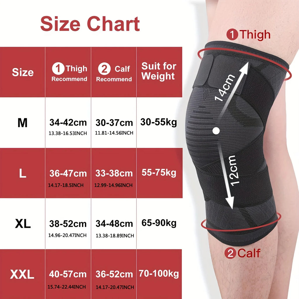 SWANS Nylon Knit Knee Brace – Anti-Slip Sports Knee Support Sports Knee Brace SWANS