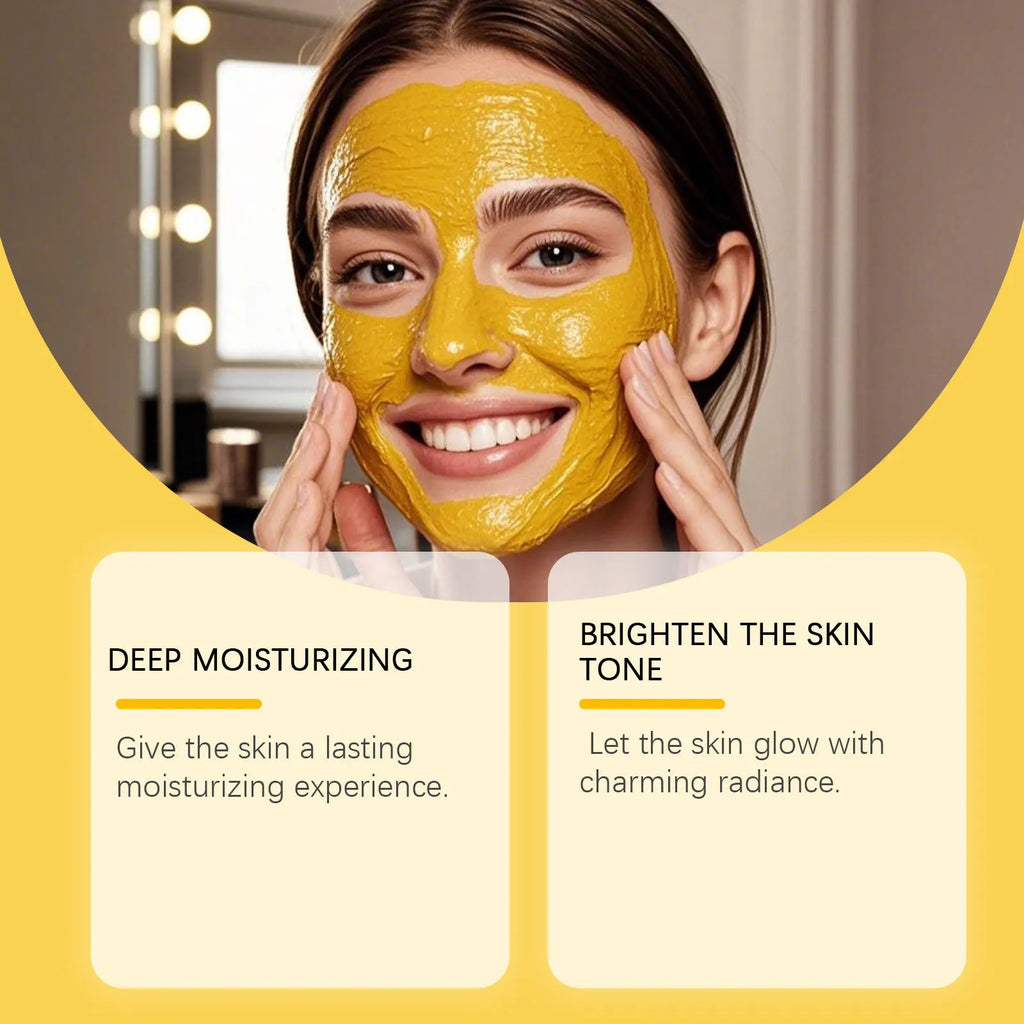 WIYUN Turmeric Vitamin C Brightening Facial Cream 50g Brightening Face Cream SWANS