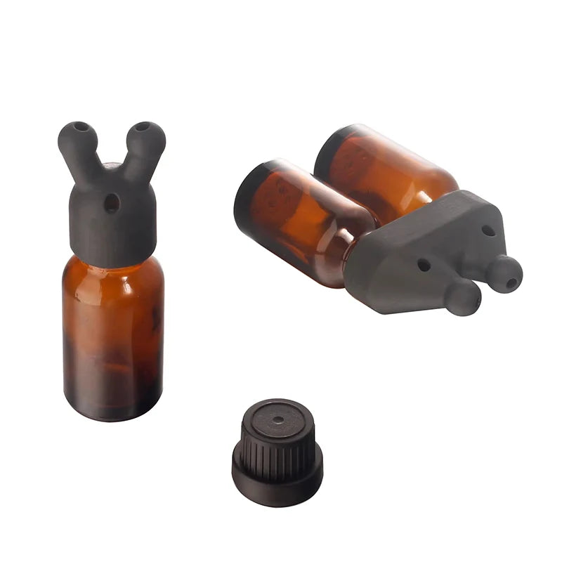 Mini Leakproof Essential Oil Inhaler Cap & Dispenser Bottle Essential Oil Inhaler SWANS