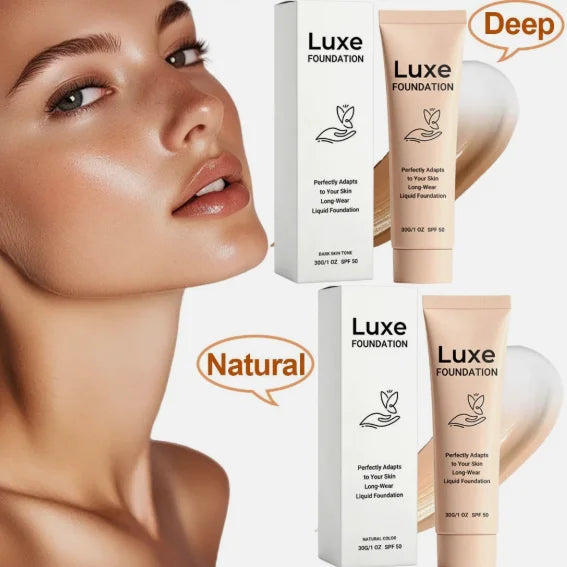 Color Changing Foundation SPF50 4-in-1 Coverage – 30ml Liquid Foundation SWANS