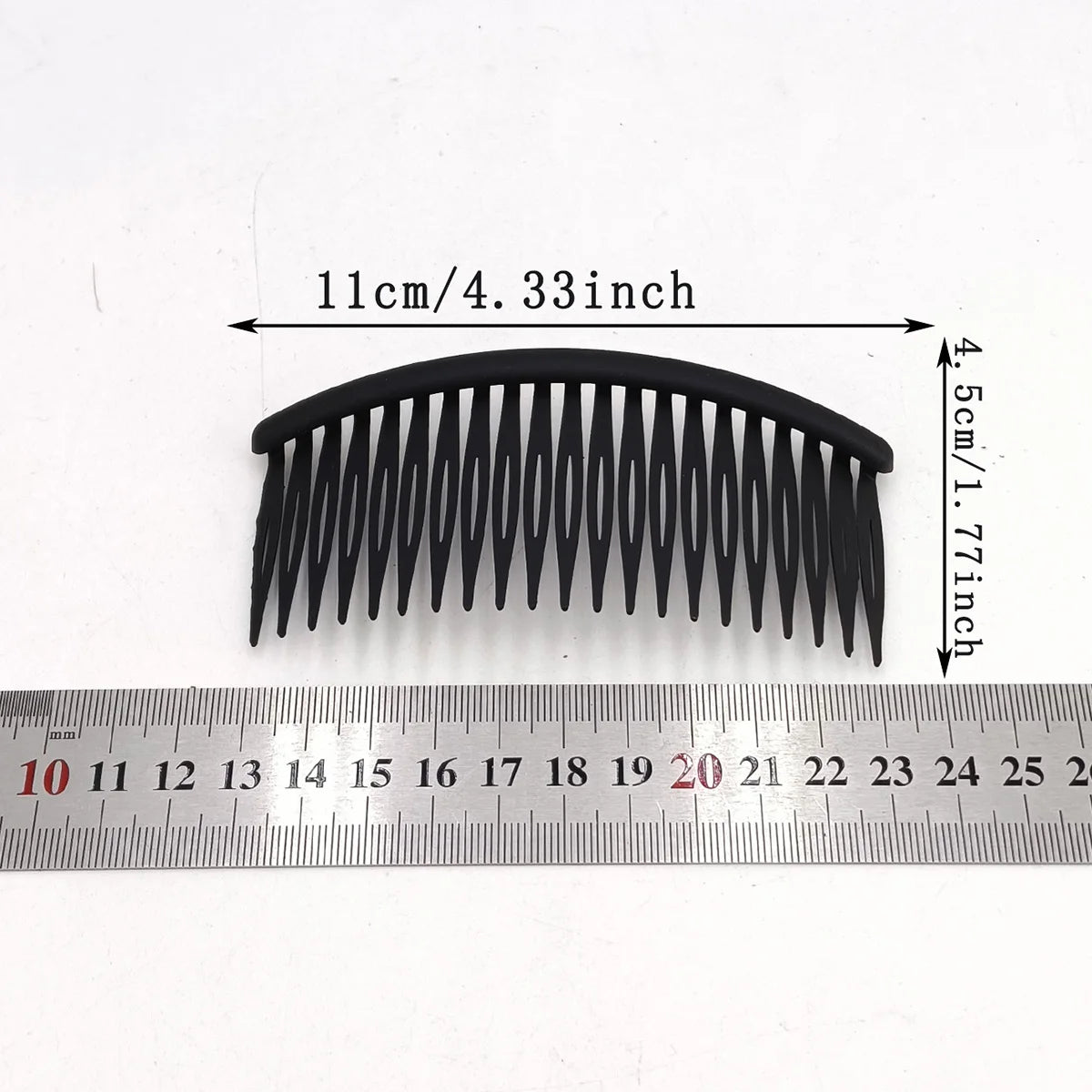 Vintage Curved Hair Side Combs 21 Teeth – 4/8/12 Pack Women Hair Side Combs SWANS
