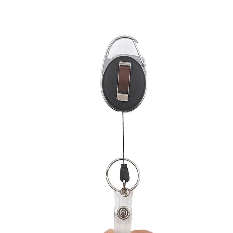 SWANS Retractable Lanyard ID Card Holder Hard Shell Set ID Card Holder SWANS