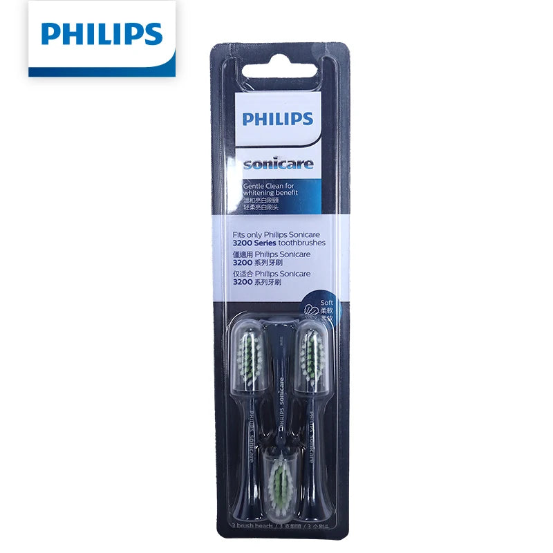 Philips Sonicare C1 HX2033 Replacement Brush Heads 3-Pack Replacement Brush Heads SWANS Blue 3pcs