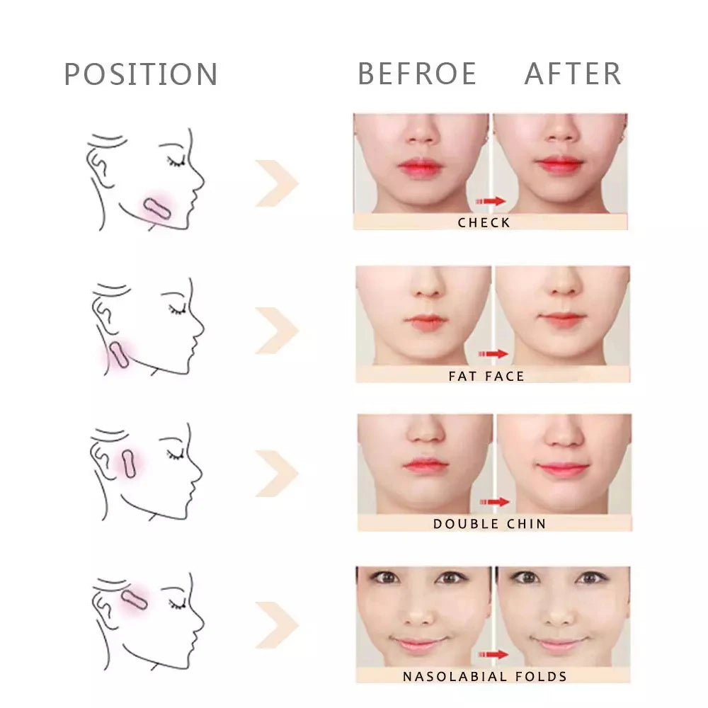 YIBER Invisible Face Lift Tape – V-Shape Chin Stickers Face Lift Tape SWANS