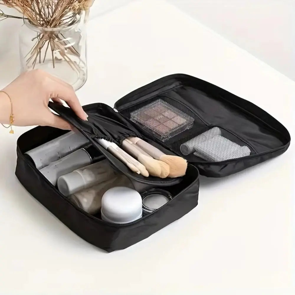 SWANS Waterproof Travel Toiletry Bag – Double Layer Cosmetic Travel Toiletry Bag SWANS