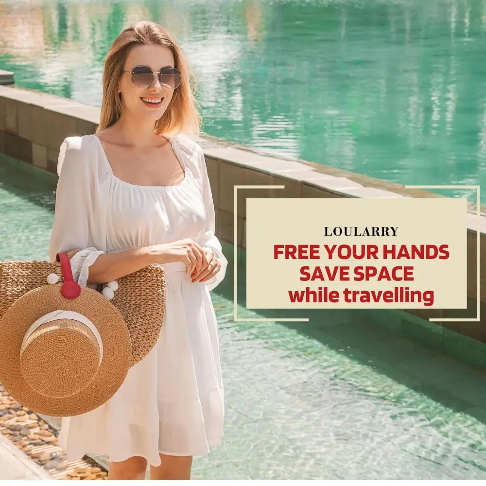 Magnetic Hat Clip PU Leather Travel Hat Holder & Keeper Travel Hat Clip SWANS