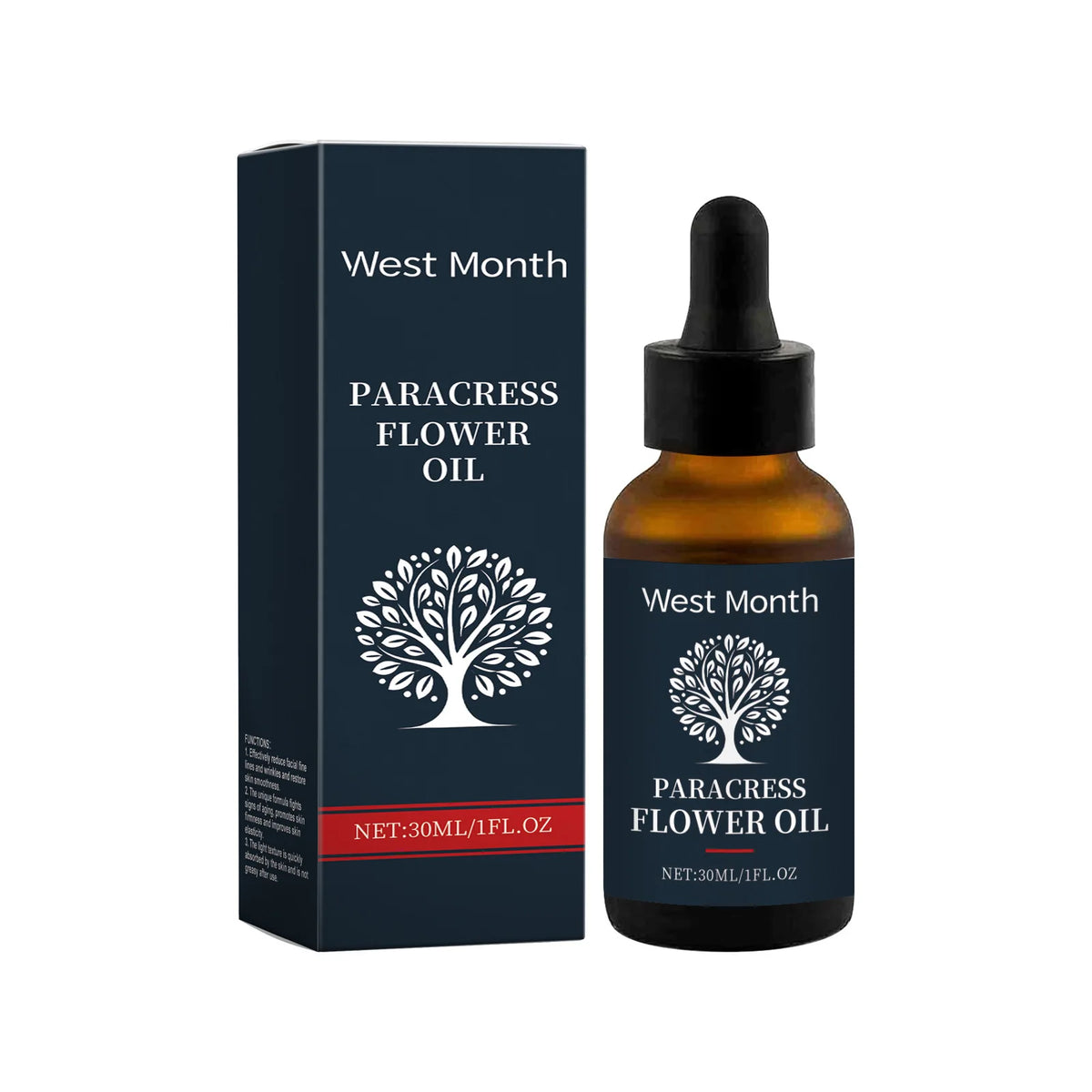 WEST MONTH Bee Venom Essence Cream & Facial Oil Set 50g Face Cream & Serum SWANS 30ml Boxed
