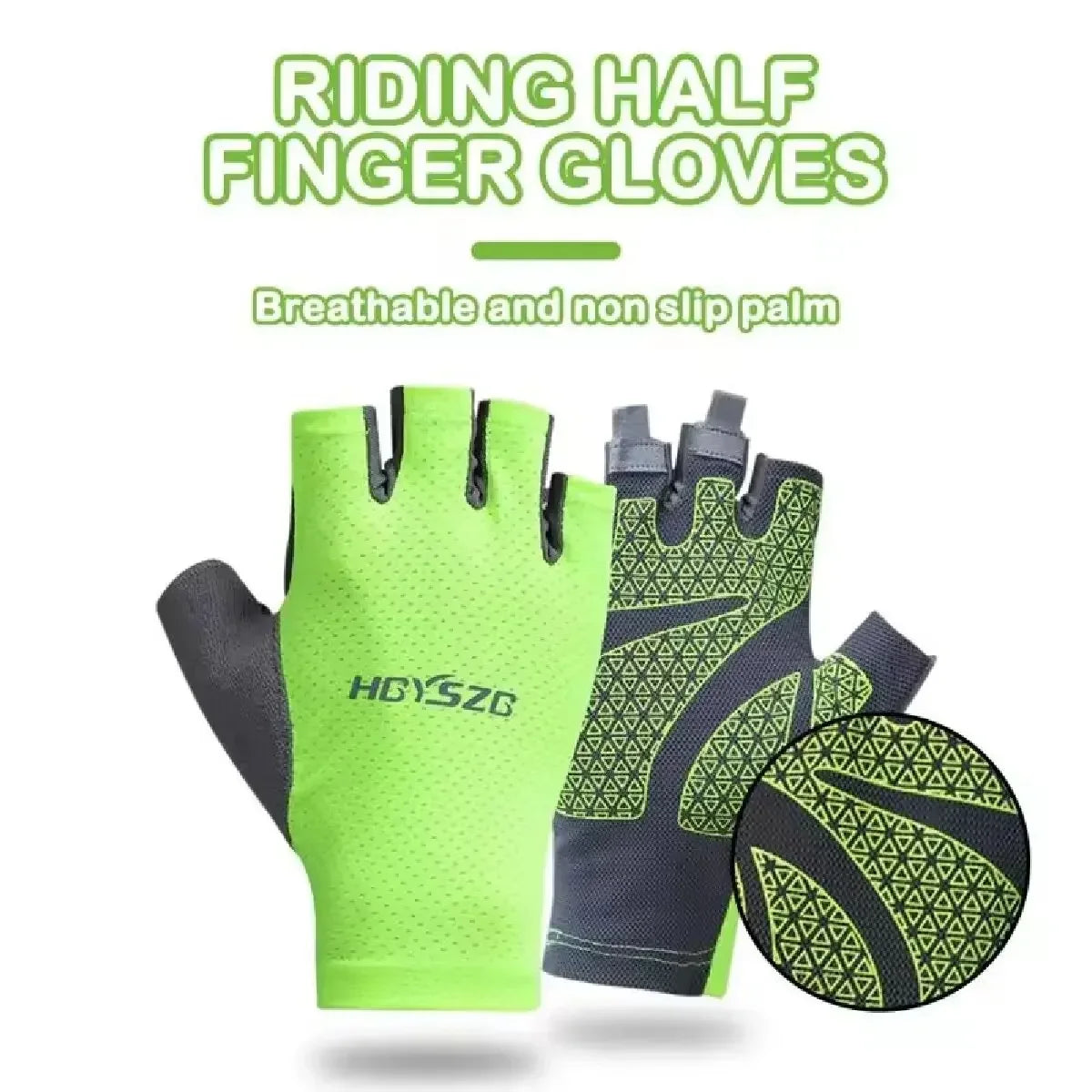 SWANS Unisex Fingerless Gloves – Cycling, Gym & Outdoor Fingerless Sport Gloves SWANS