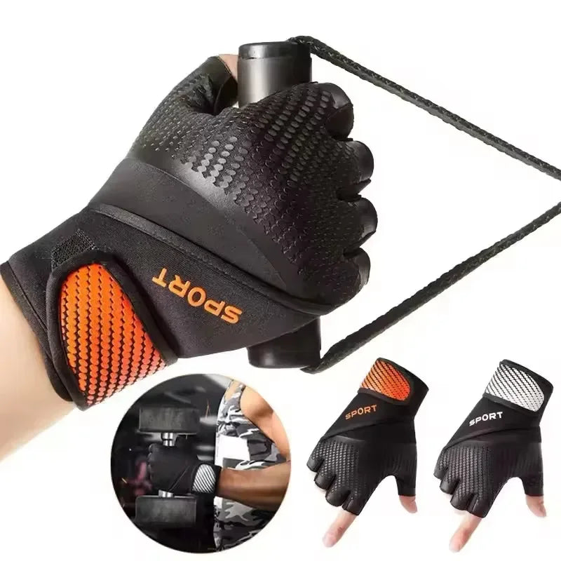 Workout Gloves Wrist Wrap – Palm Protection & Extra Grip Workout Gloves SWANS