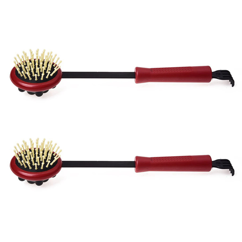 SWANS 2-Pack Back Massage Hammer & Scratcher – 17.5 Inch Massage Hammer SWANS