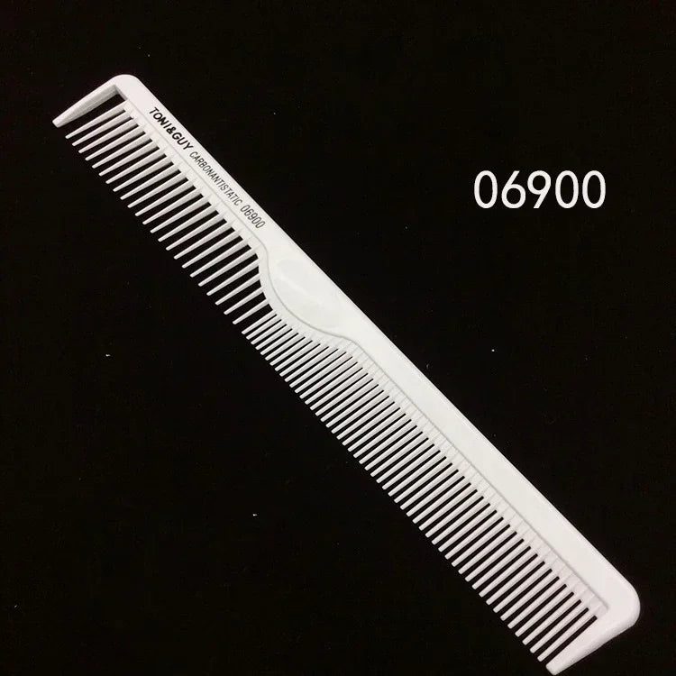 SWANS White Carbon Fiber Barber Comb – Professional Salon Tool Barber Hair Comb SWANS 06900