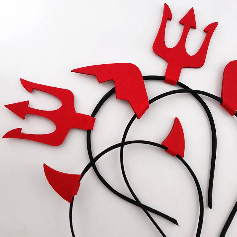 Halloween Bat Spider Devil Wing Headband – Non-Slip Hair Hoop Party Hair Headband SWANS