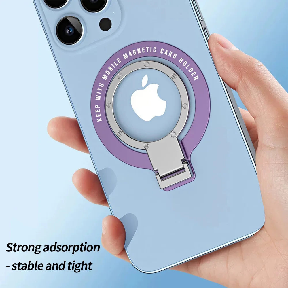 Ultra Thin Magnetic Ring Buckle Phone Holder – Metal Folding Phone Ring Holder SWANS