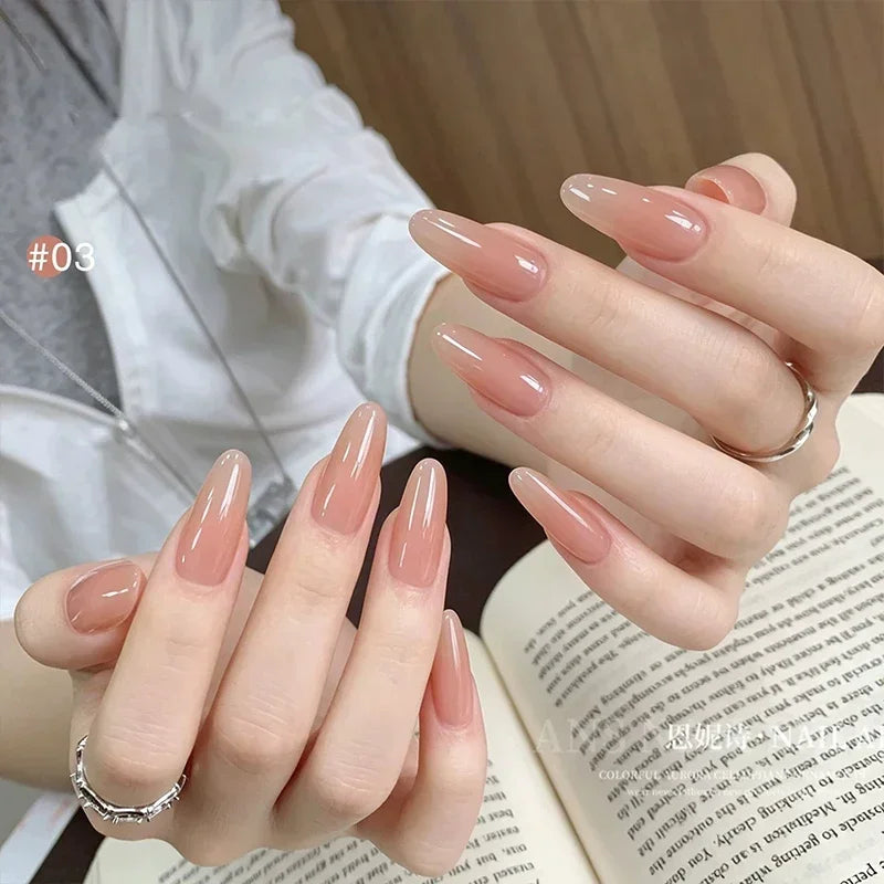 8ml Nude Gel Nail Polish – 23 Colors UV/LED Soak Off Gel Nail Polish SWANS