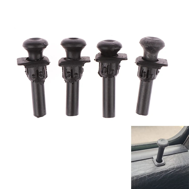 Door Lock Pin Pull Knobs 191837187 – Golf Mk2 Mk3 Scirocco 4-Pack Door Lock Knobs SWANS onesize