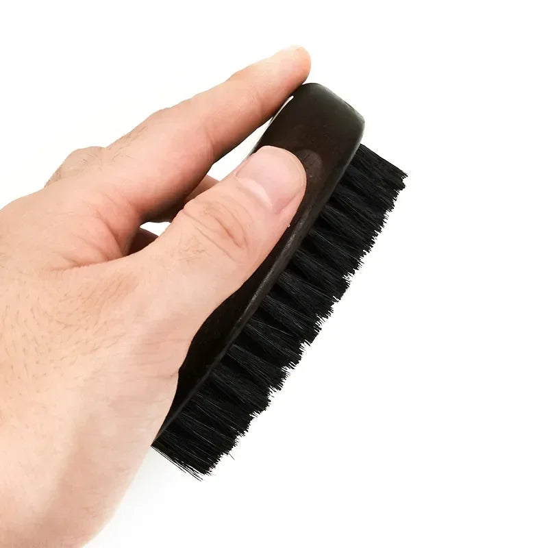 SWANS Boar Bristle Beard Brush – Natural Wood Men's Grooming Beard Grooming Brush SWANS