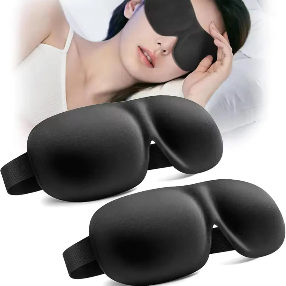3D Sleep Mask – Memory Foam Light-Blocking Eye Mask Sleep Eye Mask SWANS