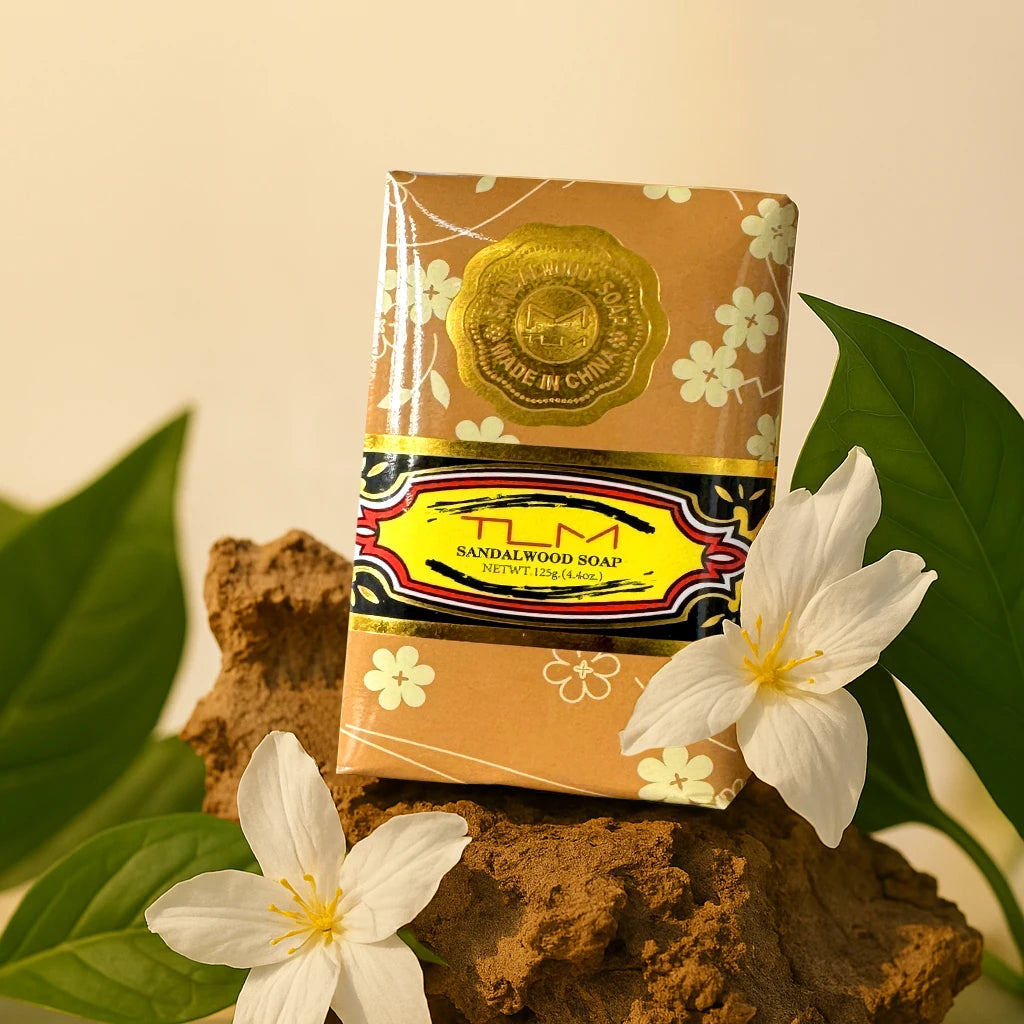 TLM Sandalwood Soap Gift Box – 16 Bars Moisturizing Bar Soap Bar Soap Gift Set SWANS
