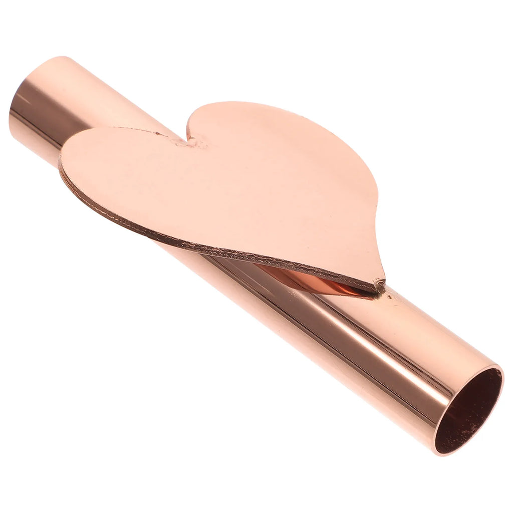 ROSENICE Heart Shaped Wall Vase – Iron Rose Gold Flower Decor Wall Flower Vase SWANS