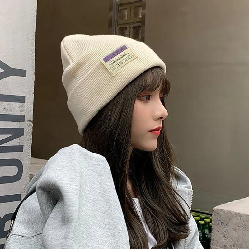 Unisex Knit Beanie Hat – Soft Warm Winter Skullcap Knit Beanie Hat SWANS