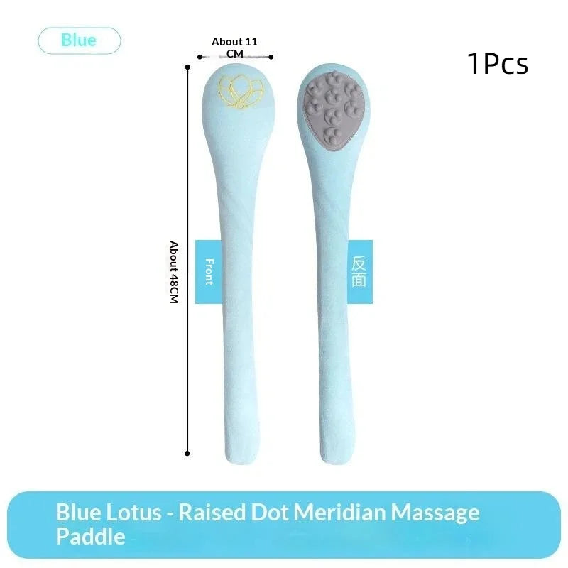 YOVIP Meridian Tapping Hammer – Traditional Wellness Massager Meridian Massage Hammer SWANS No plug Light blue