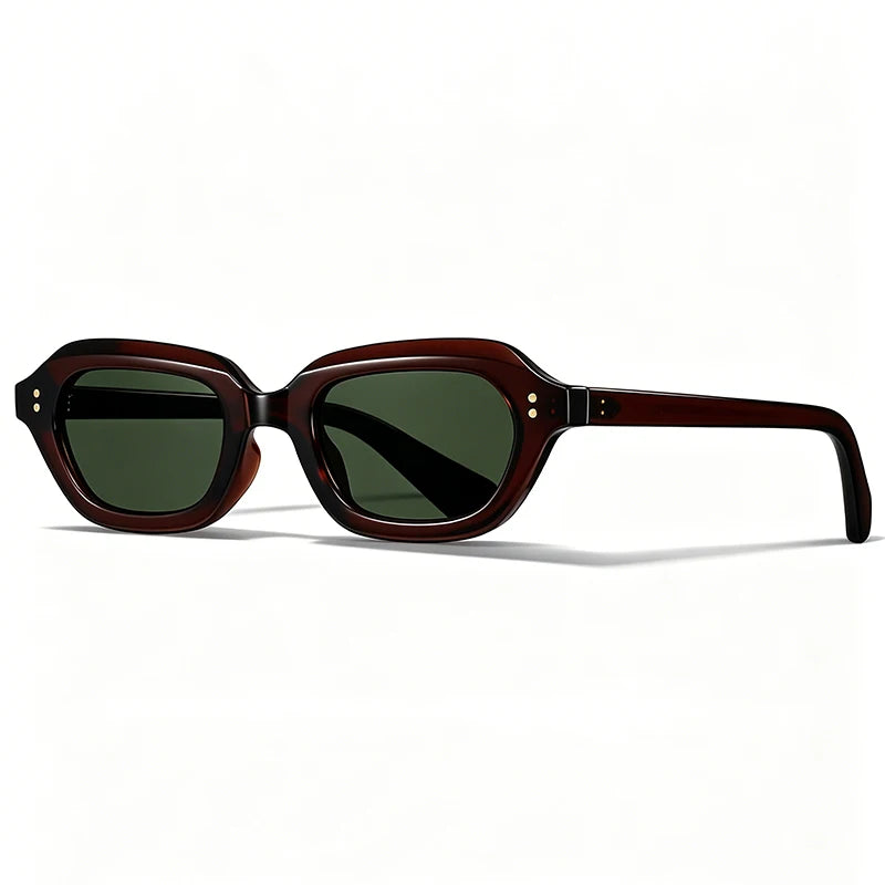 Y2K Rivet Irregular Sunglasses – Unisex Punk Vintage Shades Fashion Sunglasses SWANS