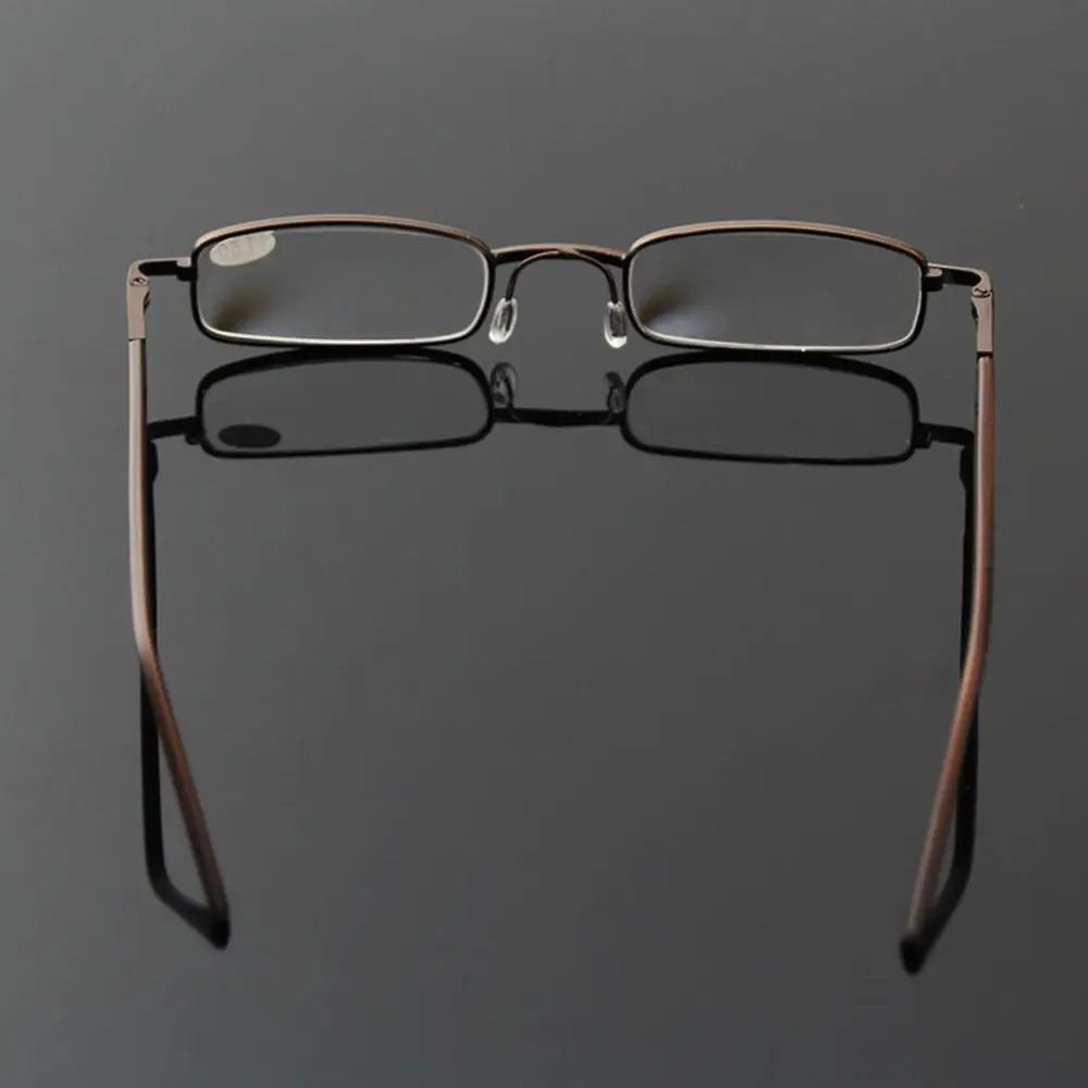 SWANS Vintage Ultralight Metal Reading Glasses | Square Unisex Reading Glasses SWANS