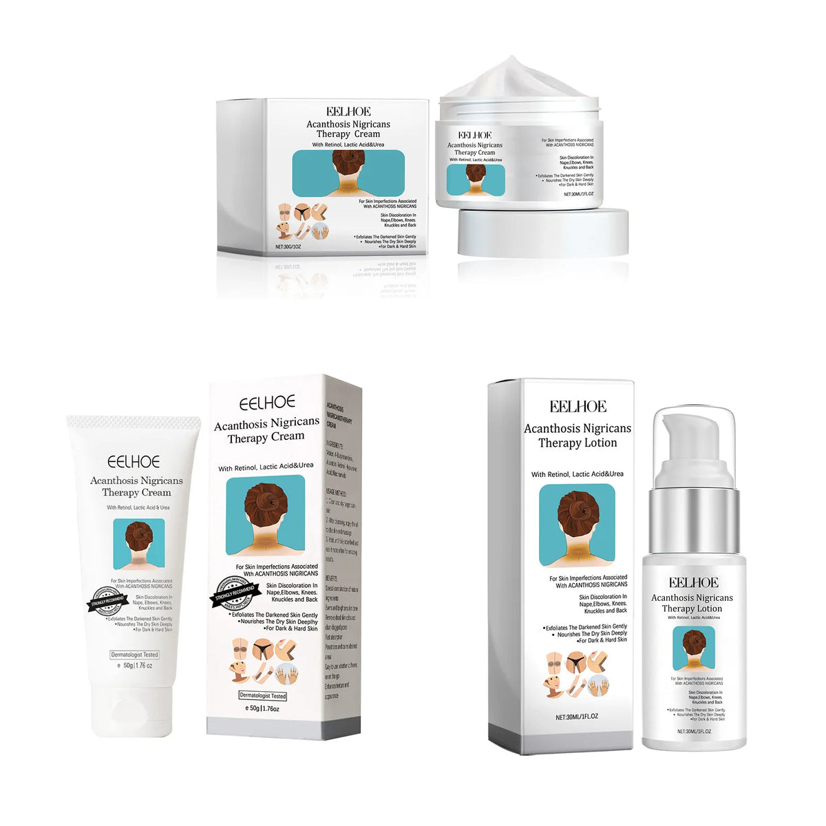 EELHOE Brightening Body Cream – Underarm, Neck & Knee Care Brightening Body Cream SWANS
