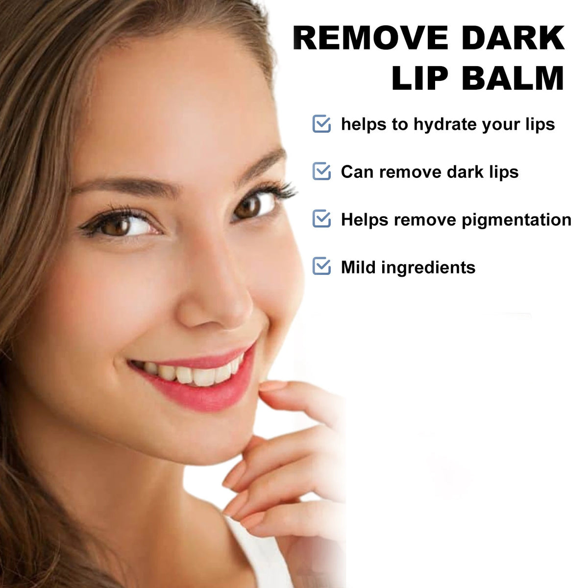 WEST MONTH Brightening Lip Balm – Exfoliating & Moisturizing Lip Balm Treatment SWANS