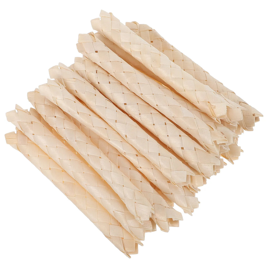 24-Pack Natural Wooden Parrot Chew Sticks Hanging Bird Toy Bird Chew Toy SWANS