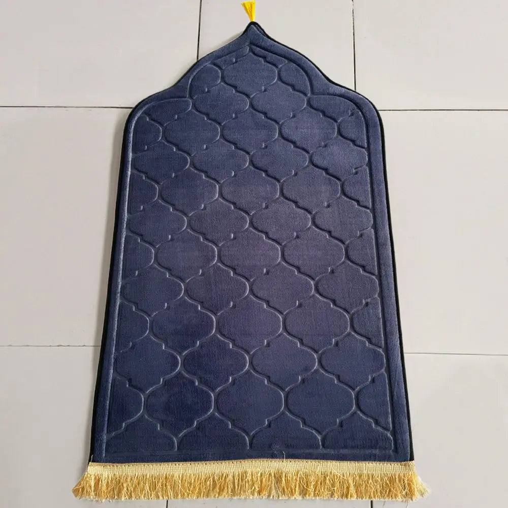 Soft Flannel Muslim Prayer Mat – Non-Slip Thickened Rug 65×115cm Prayer Mat Rug SWANS 5