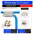 T-Type Wire Splitter Terminal Block 1-In 2-Out | 1–16mm² Wire Terminal Block SWANS A1