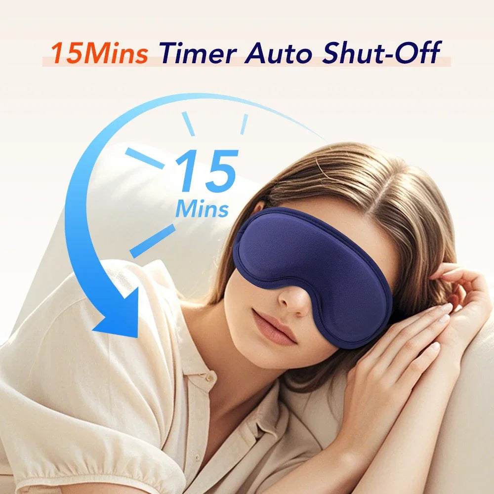 SWANS 3D Heated Eye Mask – Far-Infrared Warmth & Sleep Aid Heated Eye Mask SWANS