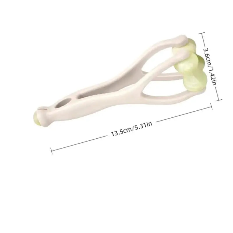 YOVIP Jade Dual-Row Roller Finger Massager – Portable Finger Massager SWANS 1Pcs