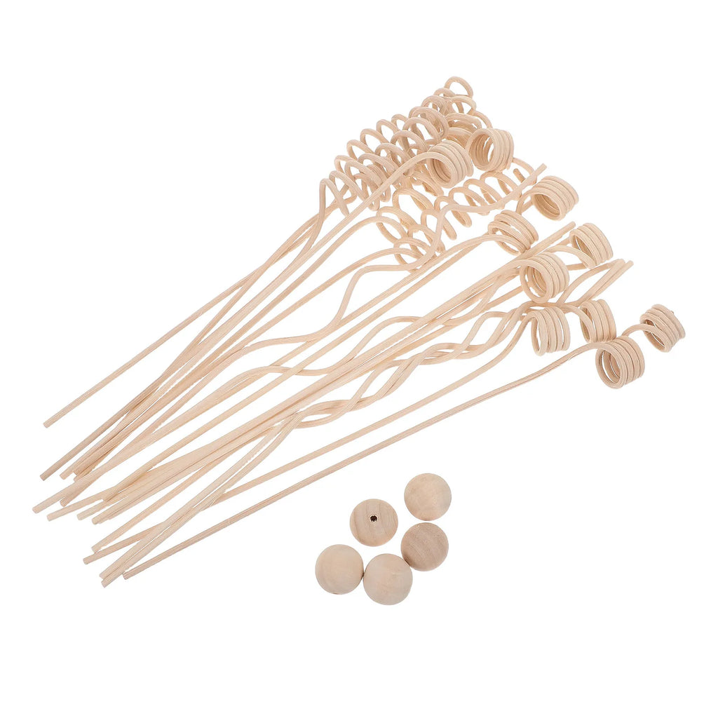 25-Pack Rattan Reed Diffuser Sticks – Aromatherapy Replacement Reed Diffuser Sticks SWANS