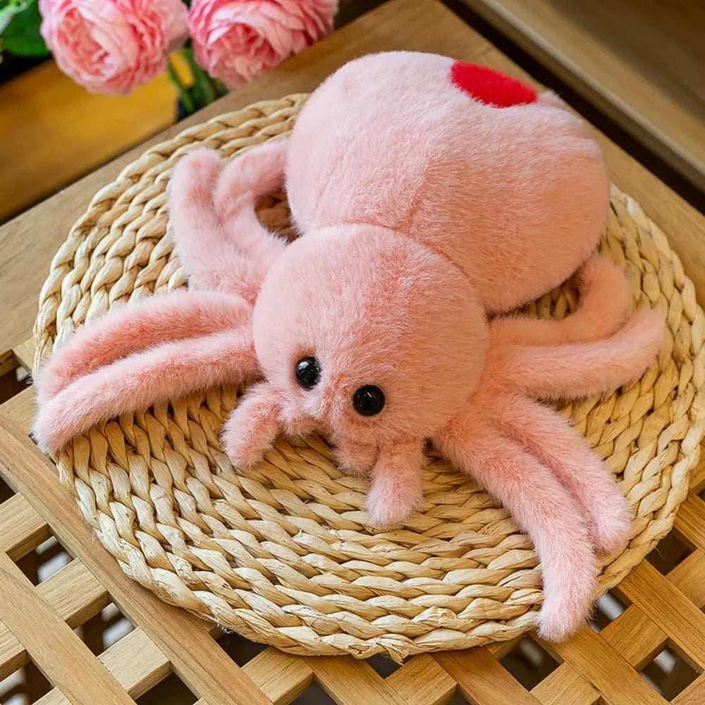 25cm Jumping Spider Plush Toy – Cute Realistic Stuffed Doll Plush Stuffed Toy SWANS
