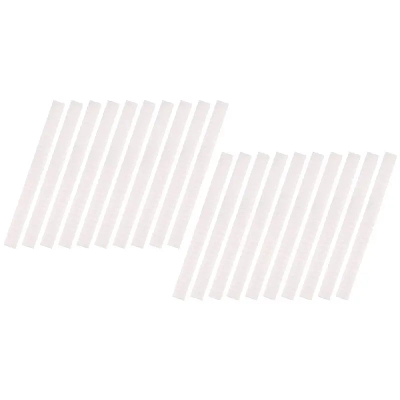 20-Pack Makeup Brush Guards Mesh Protector Sheaths – White Makeup Brush Guards SWANS