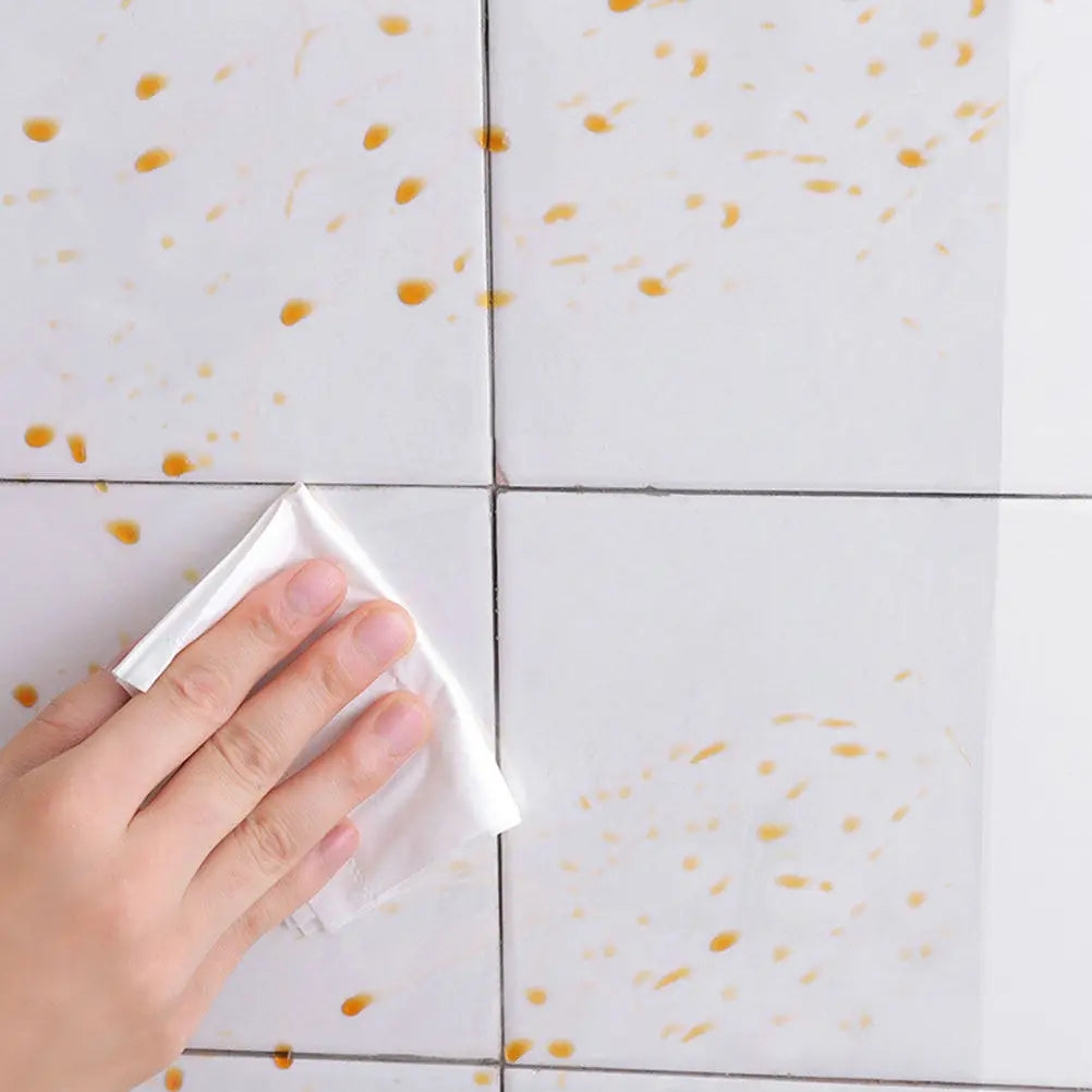 Transparent Oilproof Kitchen Wall Protector Self-Adhesive Sheet Kitchen Wall Sticker SWANS