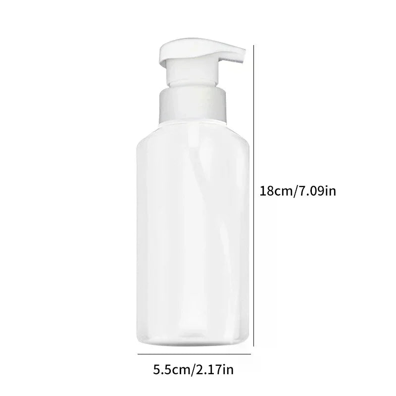 180ml Foam Pump Squeeze Bottle – Soap & Shampoo Dispenser Foam Pump Bottle SWANS