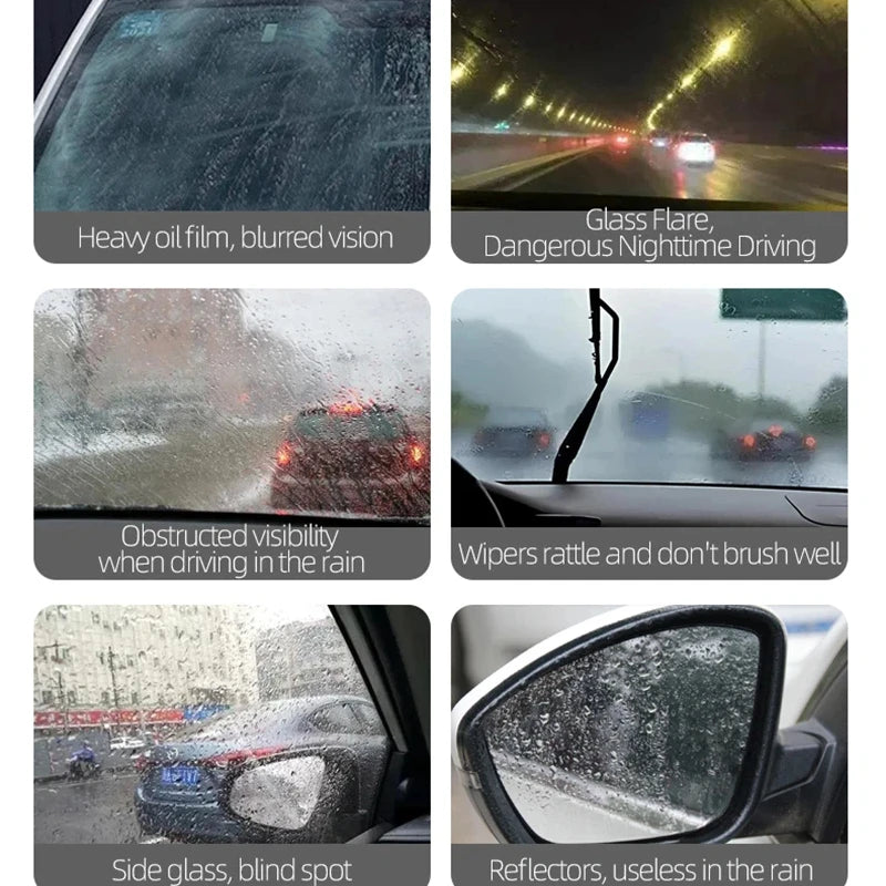 Car Glass Cleaner Gel & Foam – Anti-Fog Windshield Cleaner Car Glass Cleaner SWANS