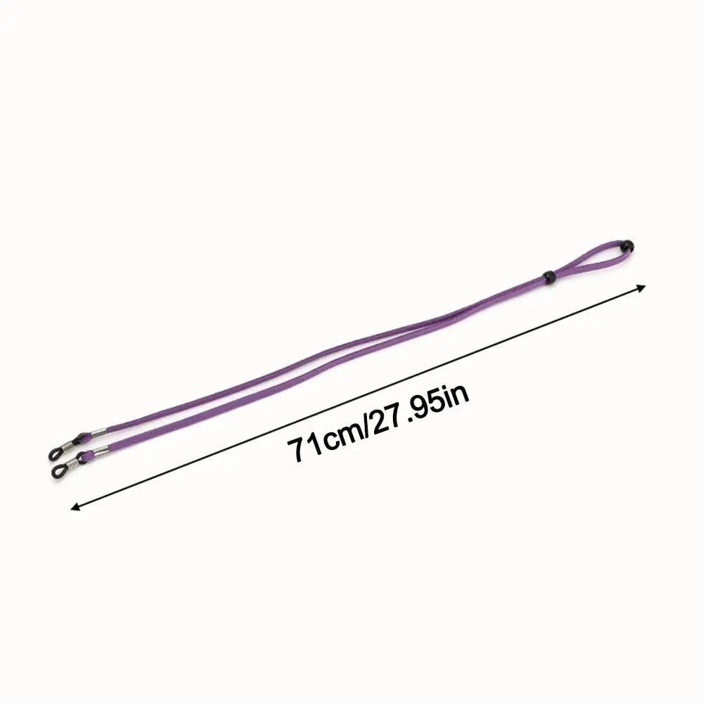 Suede Eyeglasses Retainer Strap – Elastic Holder Cord 71cm Eyewear Retainer Strap SWANS