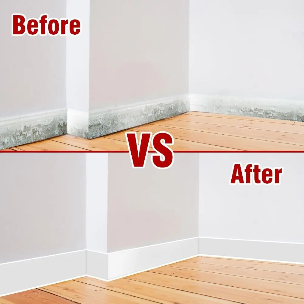 Self-Adhesive PVC Baseboard Molding Trim Wall Sticker 1M Wall Trim Sticker SWANS