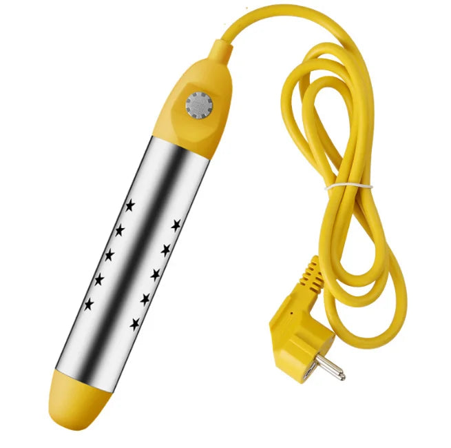 YTYIN Portable Immersion Water Heater 110V/220V – Pool & Bath Immersion Water Heater SWANS Basic Yellow EU