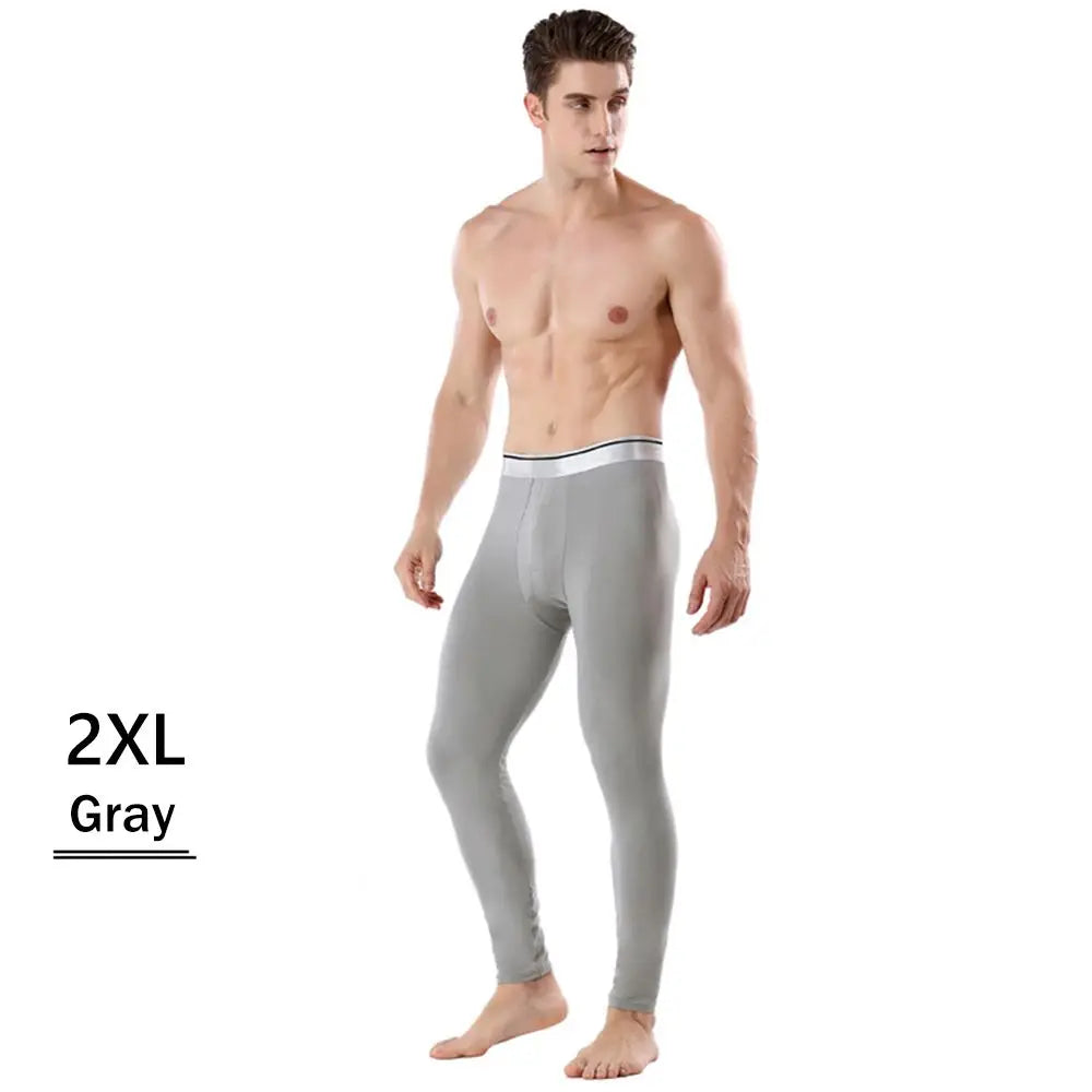 Men's Fleece Lined Thermal Long Johns Winter Base Layer Pants