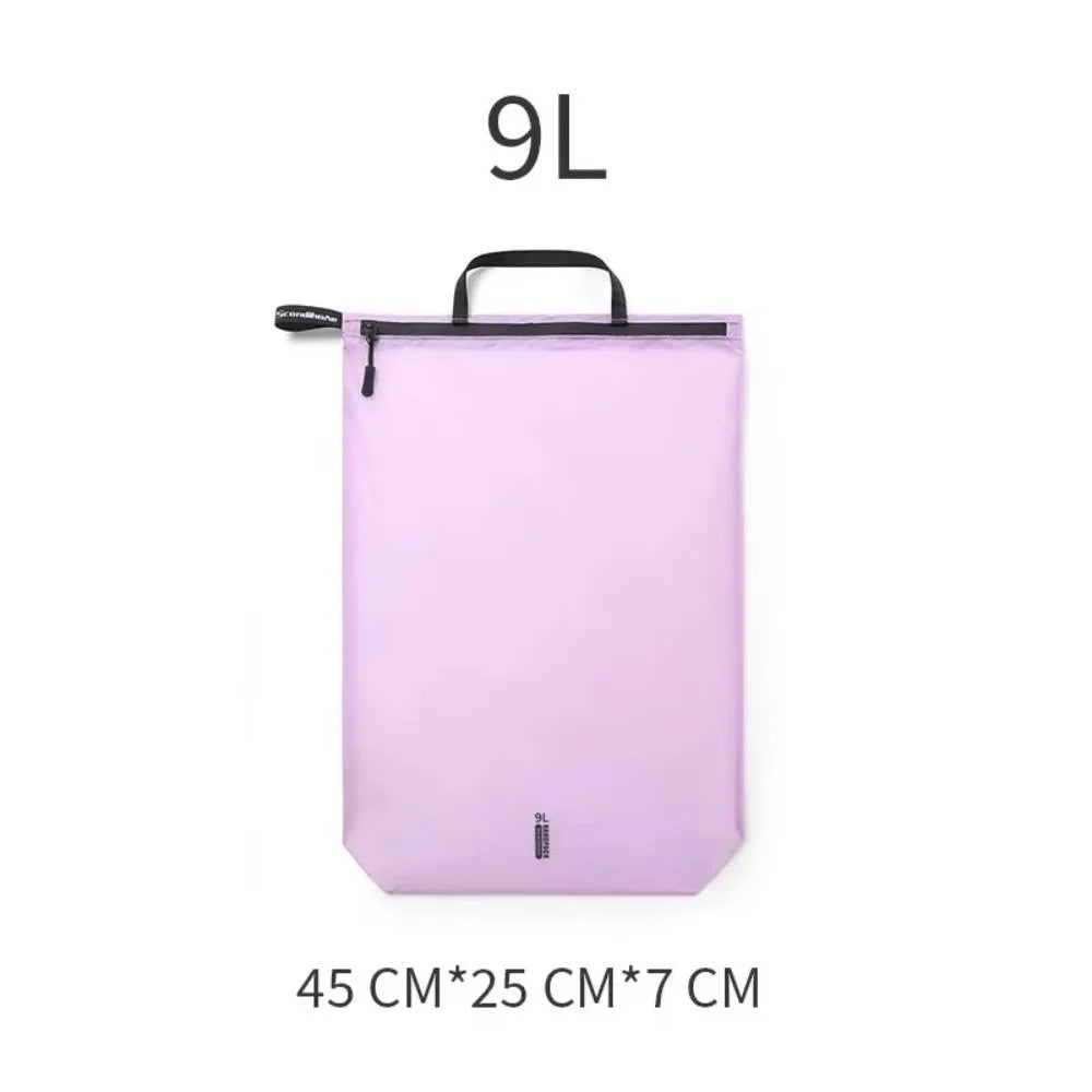 Waterproof Wet Dry Bag – Foldable Nylon Travel Organizer Travel Organizer Bag SWANS Purple 9L